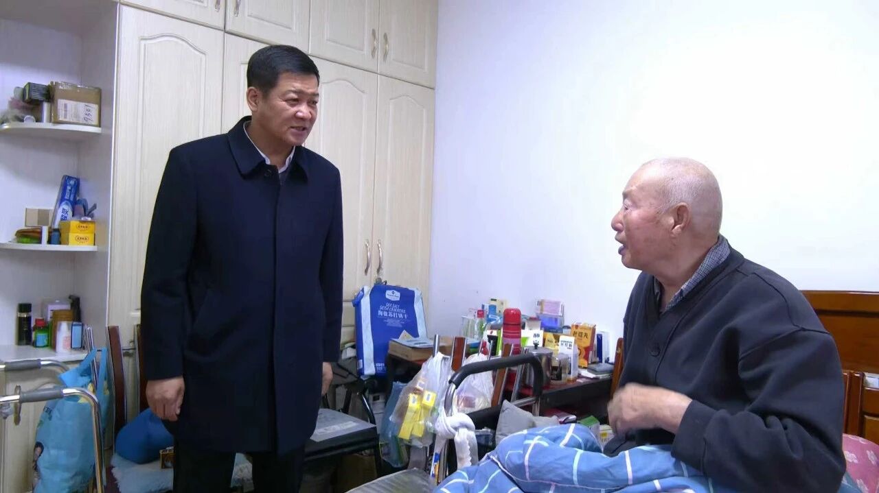 孙兰松开展春节前走访慰问活动